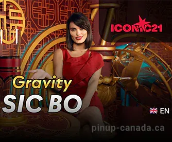 Gravity Sic Bo de Iconic 21